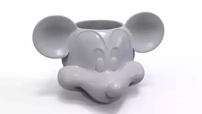SCULPTED  MICKEY MOUSE PENCIL HOLDER