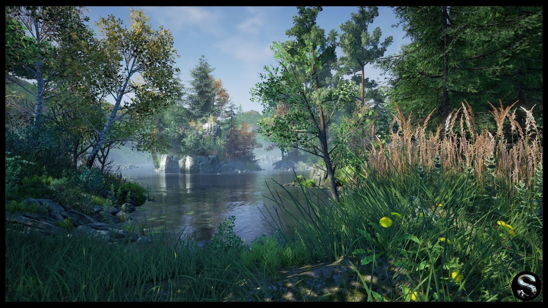 Nature Package Low-poly 3D model_4