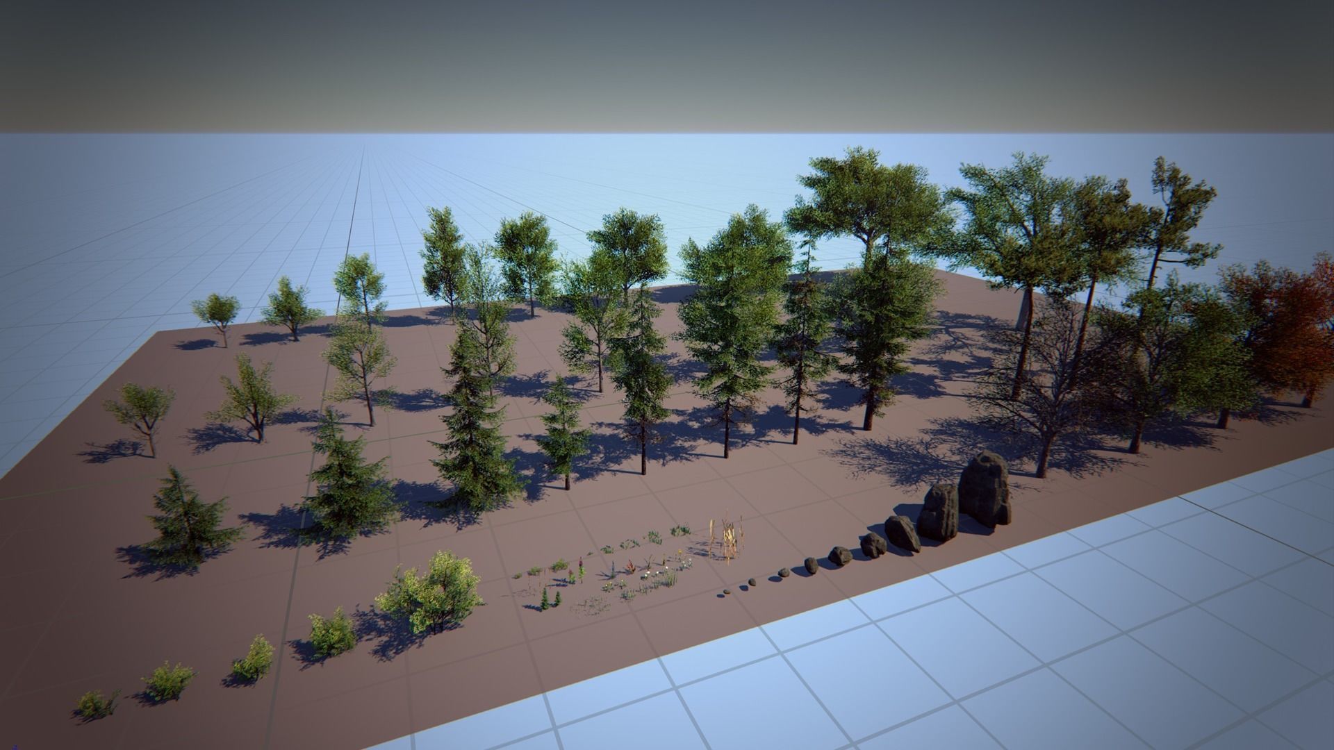 Nature Package Low-poly 3D model_7