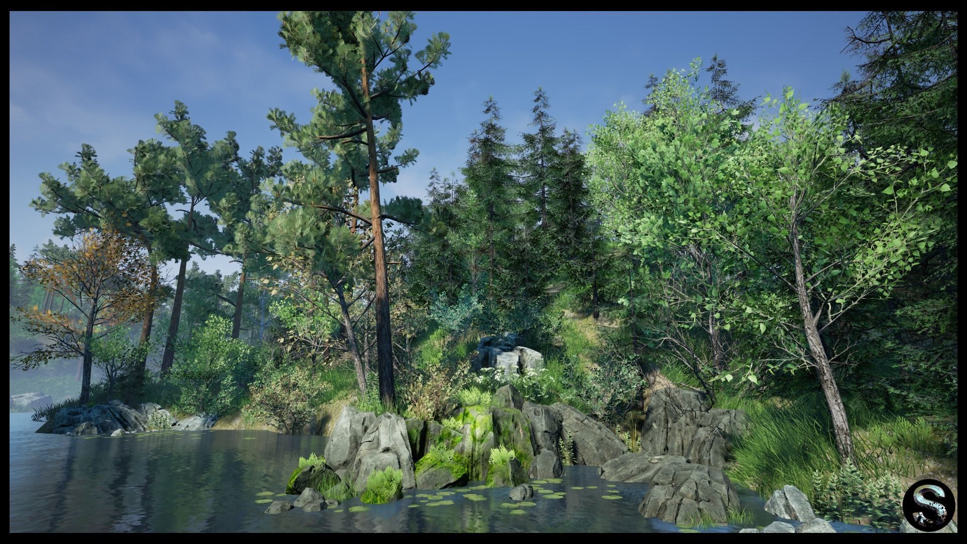 Nature Package Low-poly 3D model_3