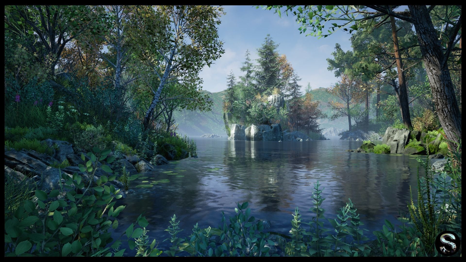 Nature Package Low-poly 3D model_5