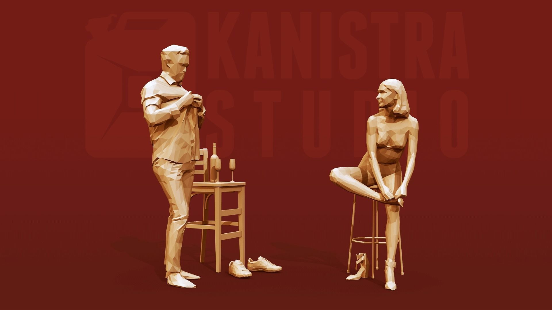 Hyperrealistic Lowpoly Essentials Low-poly 3D model_14