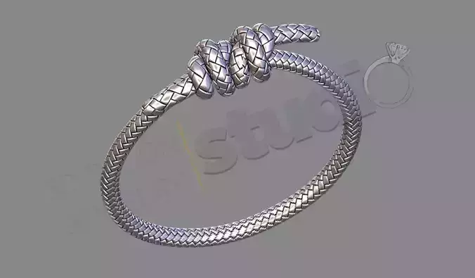 rope ring 3d model