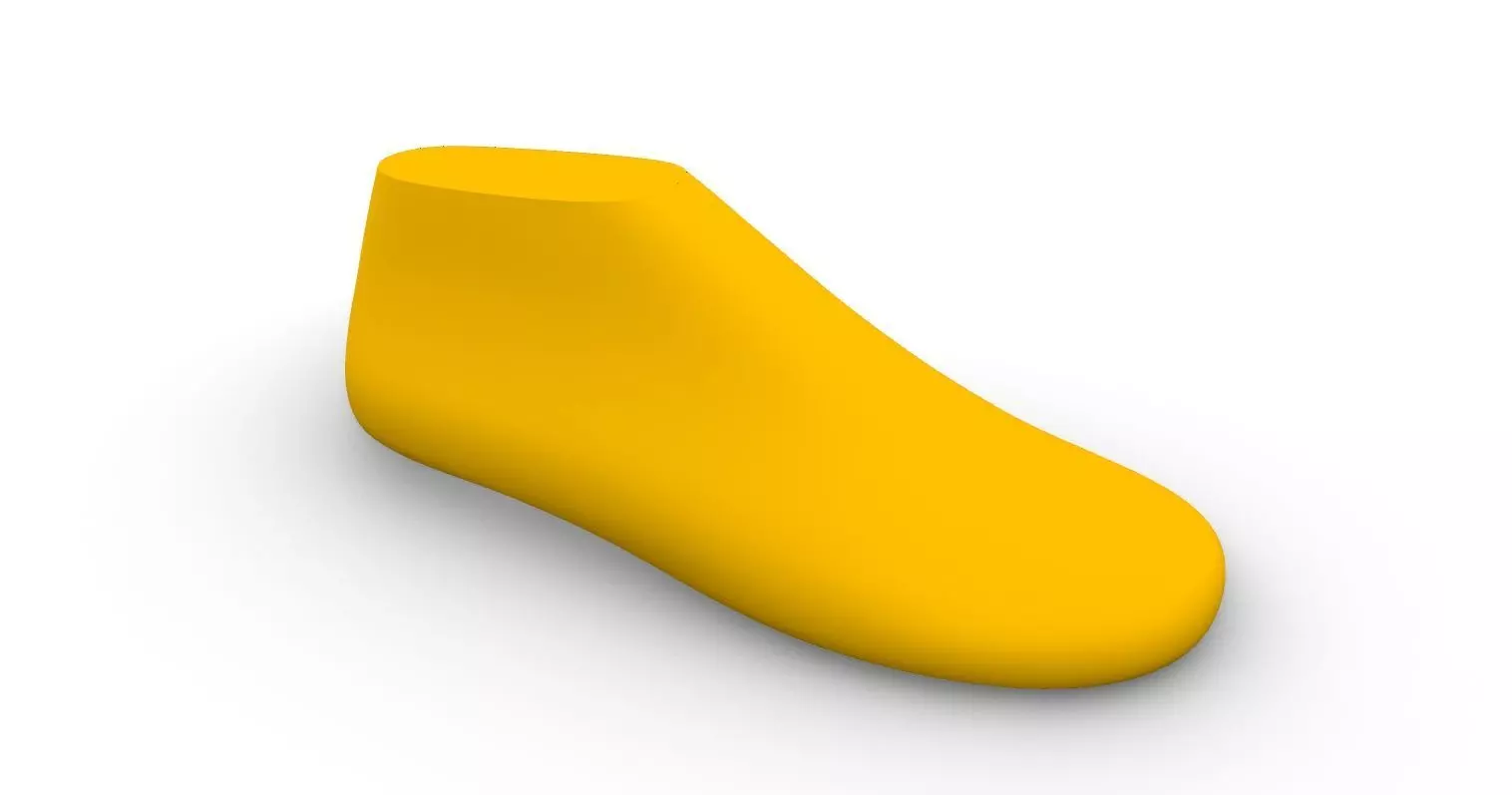 Shoe Last for Slides 3D print model_0