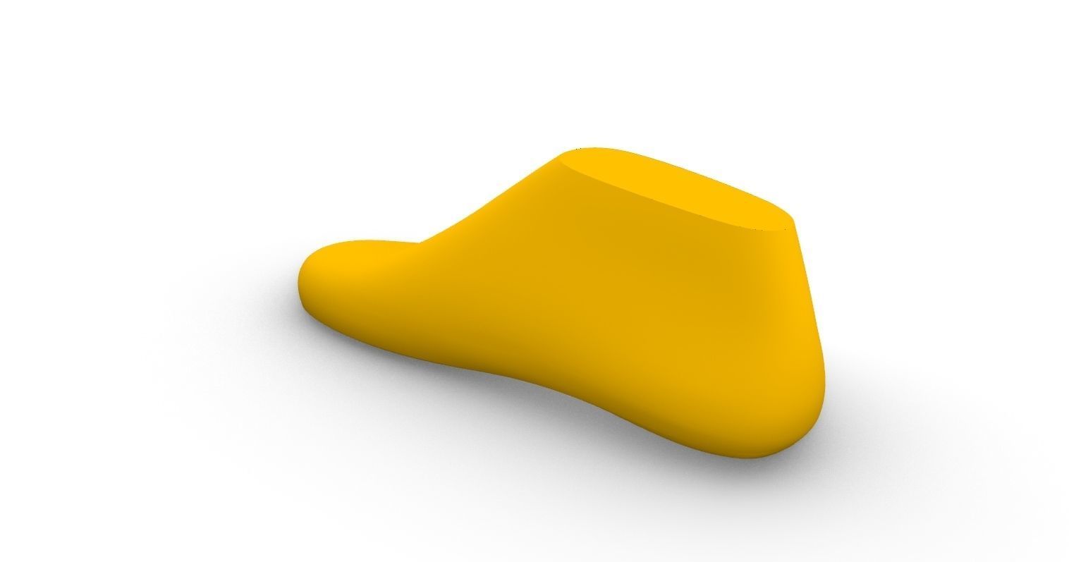 Shoe Last for Slides 3D print model_8
