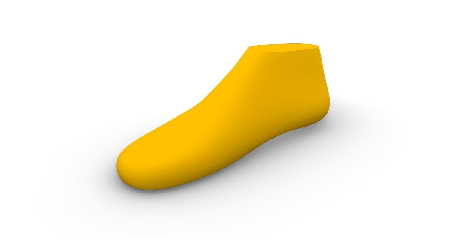 Shoe Last for Slides 3D print model_7