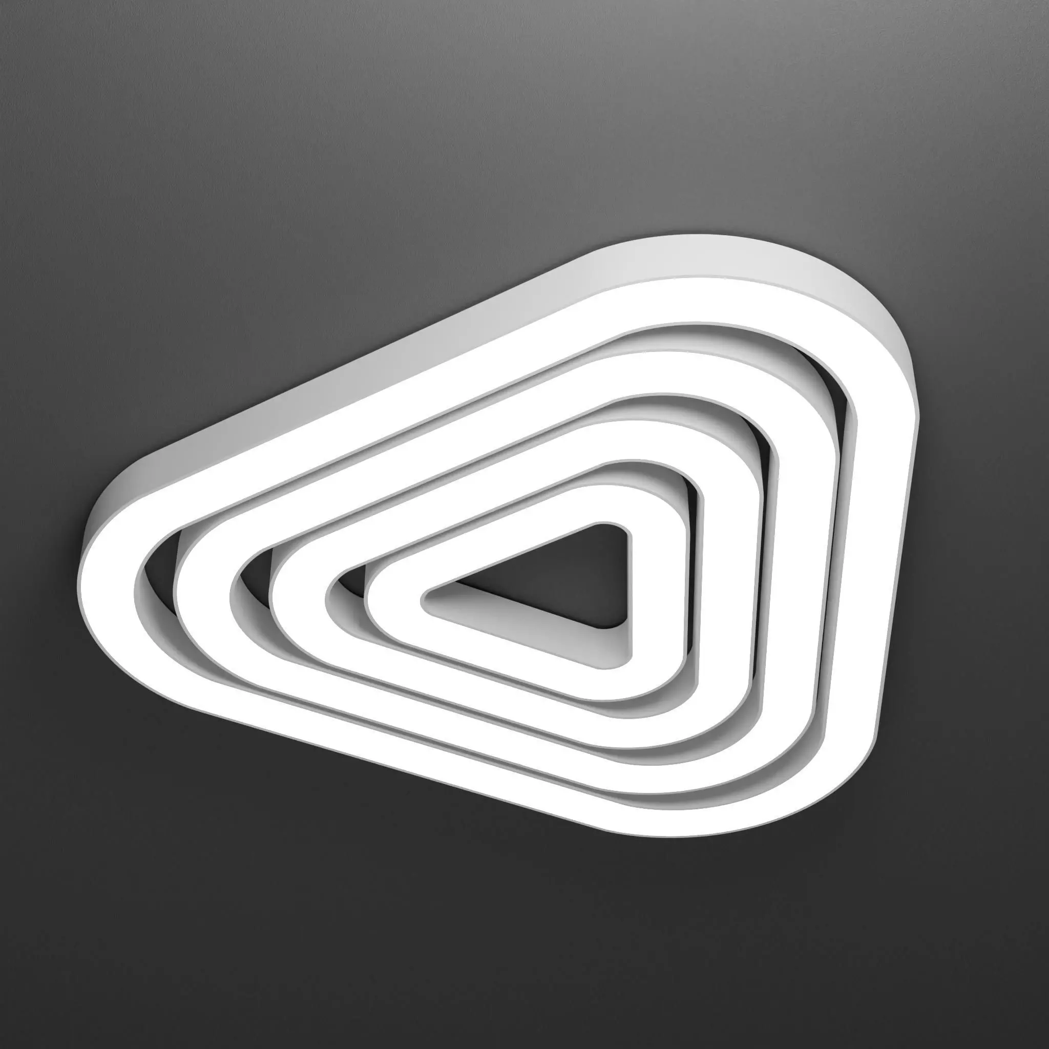 Line Triangle-C 3D model | CGTrader