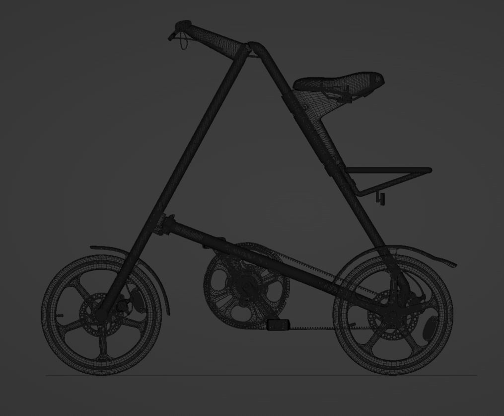 Stride Bike 3D model_4