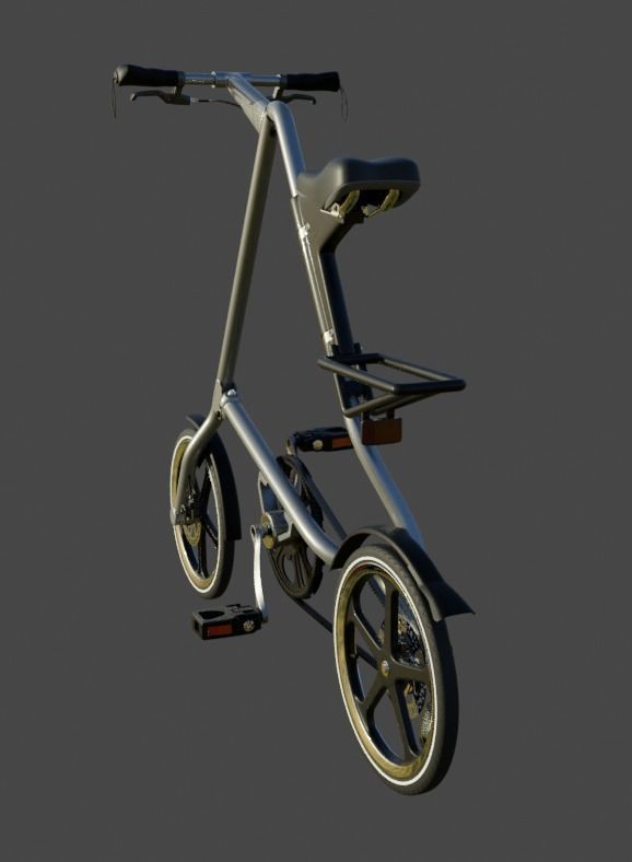 Stride Bike 3D model_1