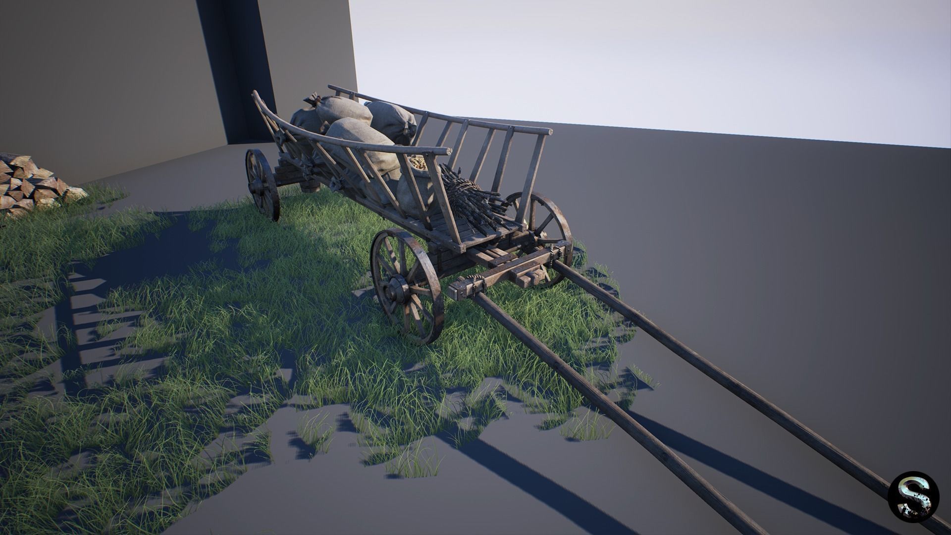 Medieval Props Pack Low-poly 3D model_3