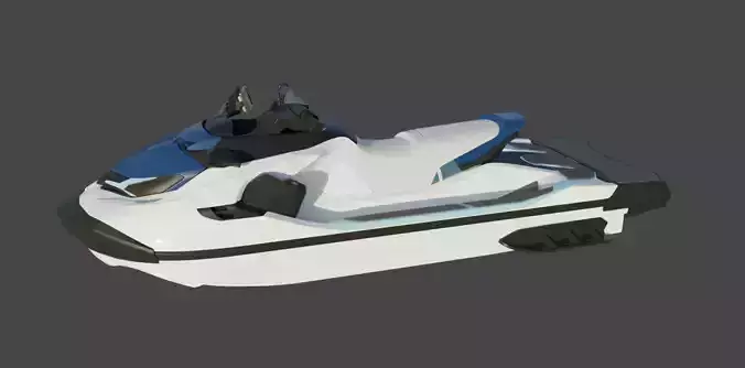 Ski-Jet 3D model