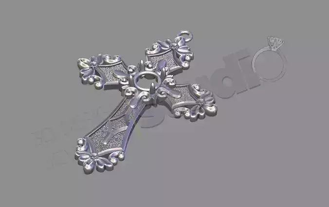cross 3d model