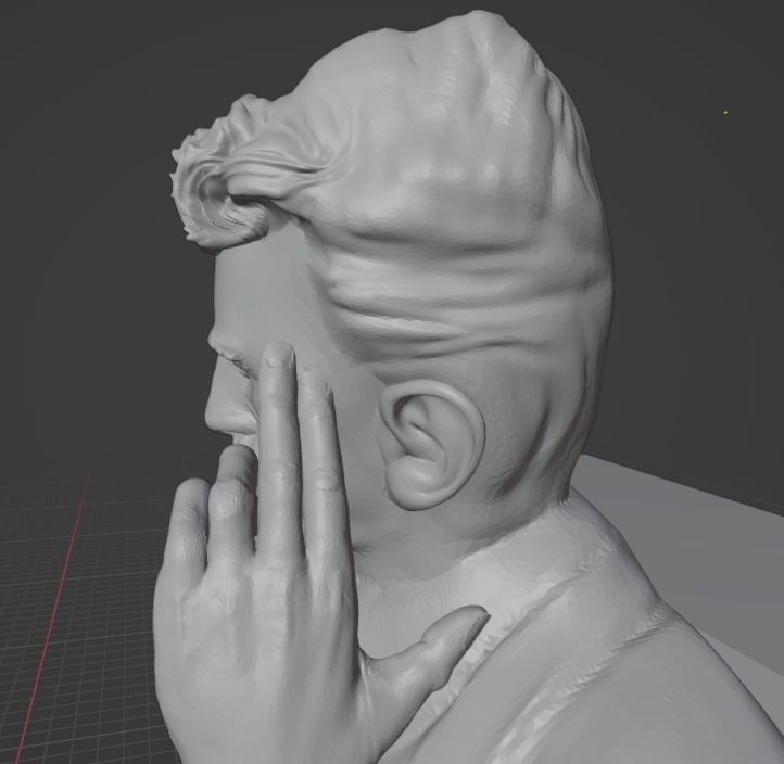 Edison and Tesla Statue 3D print model_10