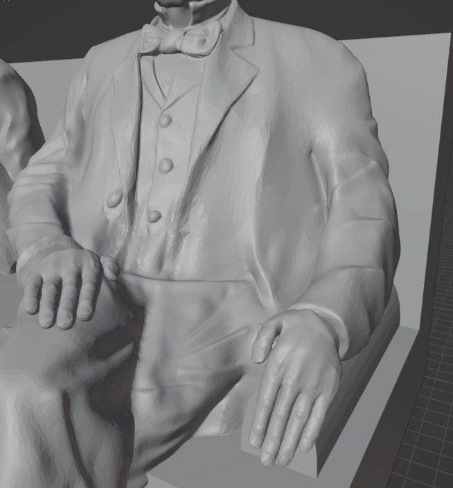 Edison and Tesla Statue 3D print model_5