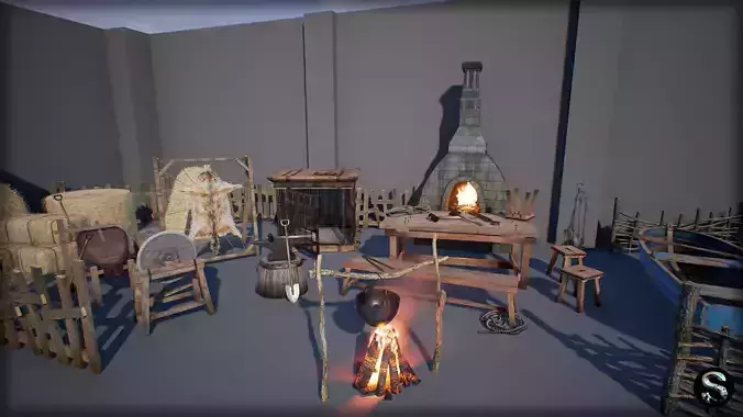 Medieval Props Pack 2