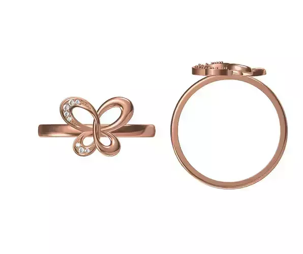 Women Wedding Engagement Ring STL JCD Details