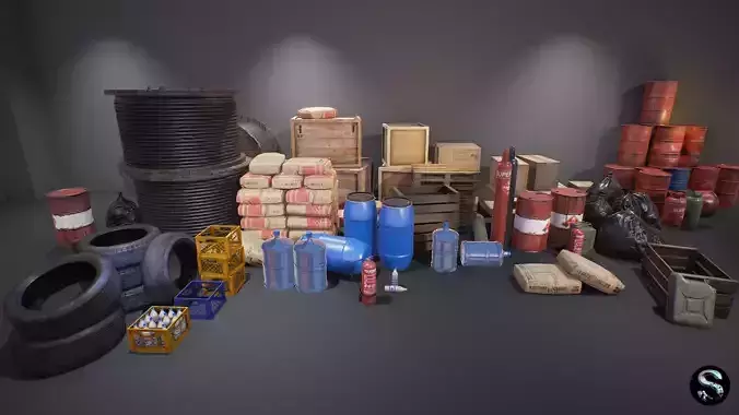 Industry Props Pack