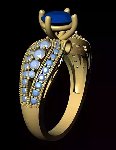 Diamond Solitaire Ring Jewellery for Women