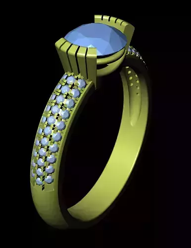 Diamond Solitaire Ring Jewellery for Women