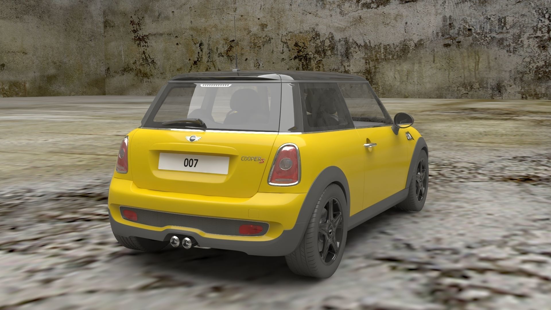 LUXURY CARS Low-poly 3D model_15