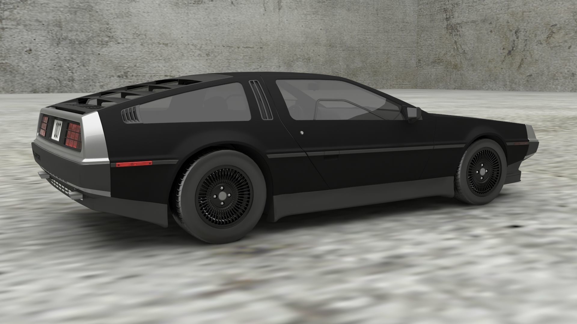 LUXURY CARS Low-poly 3D model_7