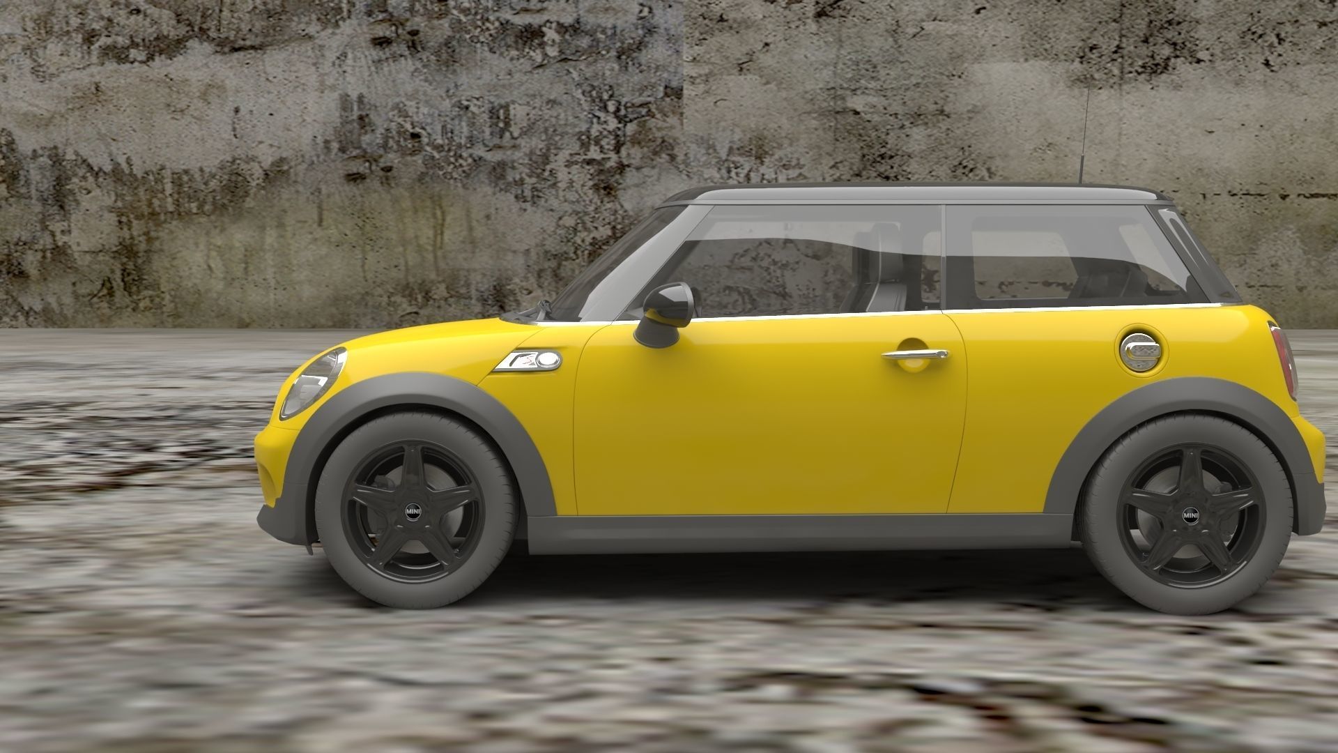 LUXURY CARS Low-poly 3D model_19