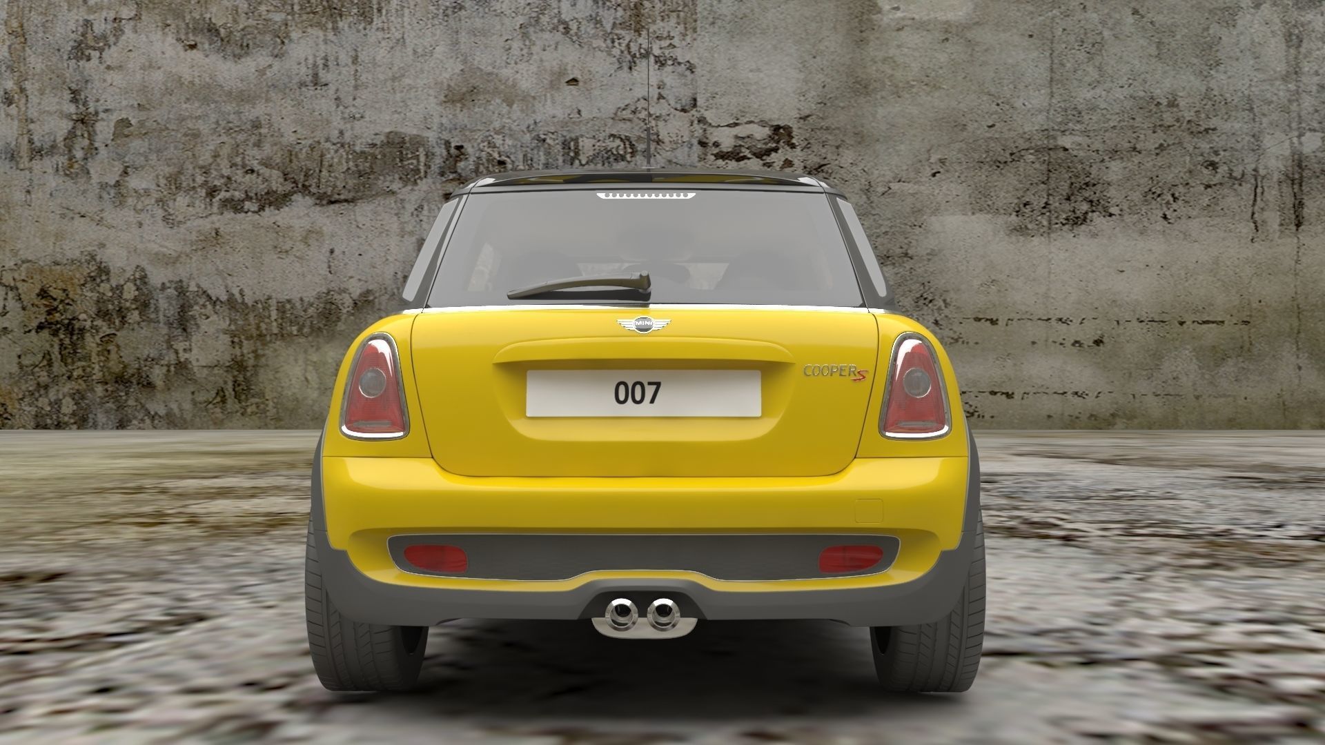 LUXURY CARS Low-poly 3D model_16