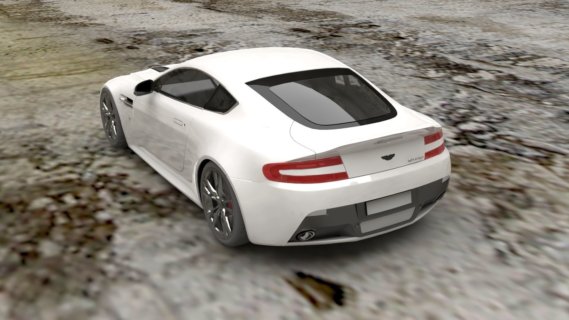 LUXURY CARS Low-poly 3D model_41