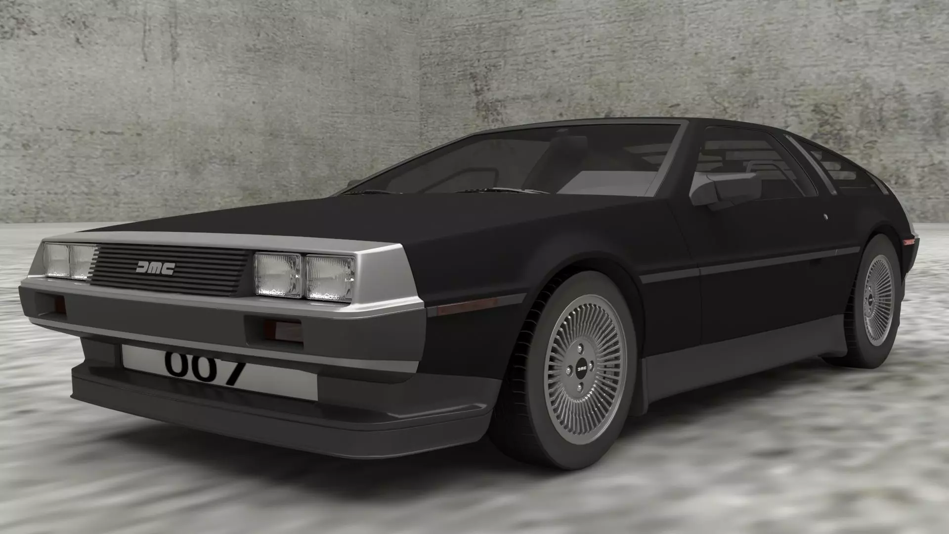 LUXURY CARS Low-poly 3D model_0