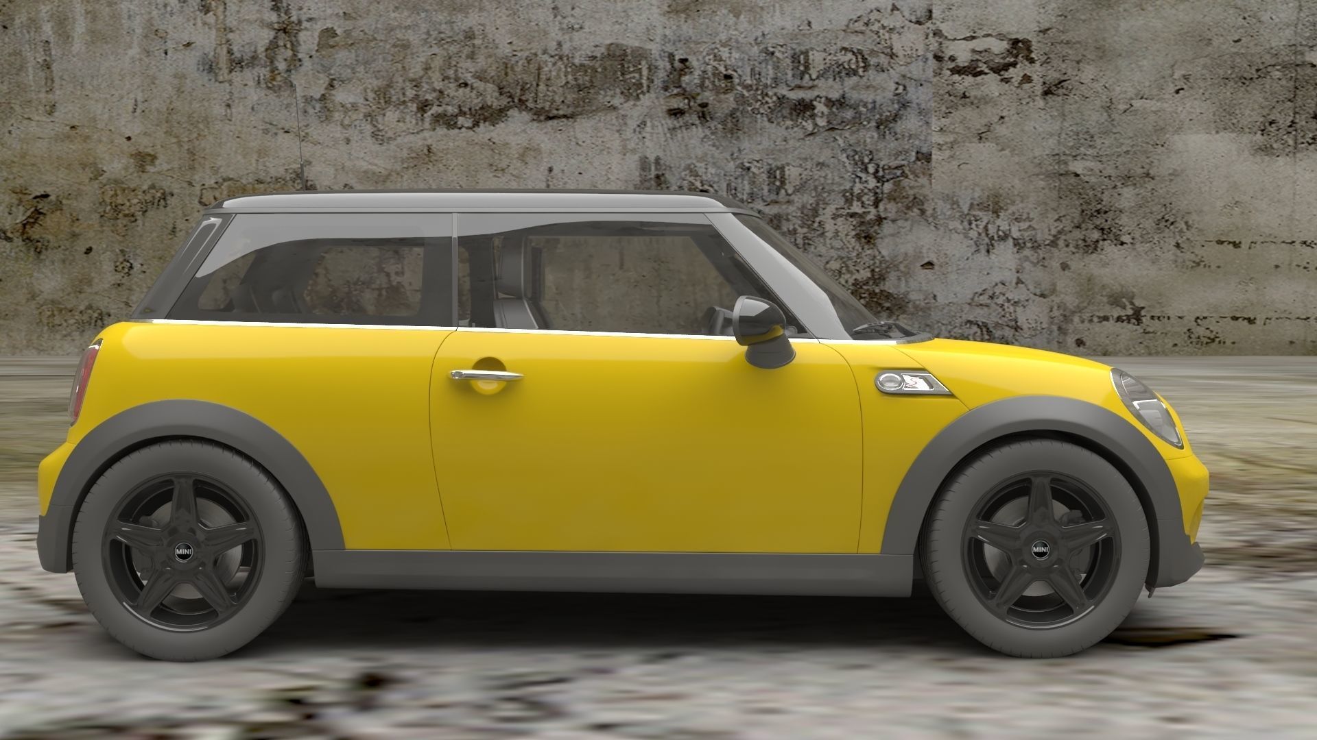 LUXURY CARS Low-poly 3D model_14