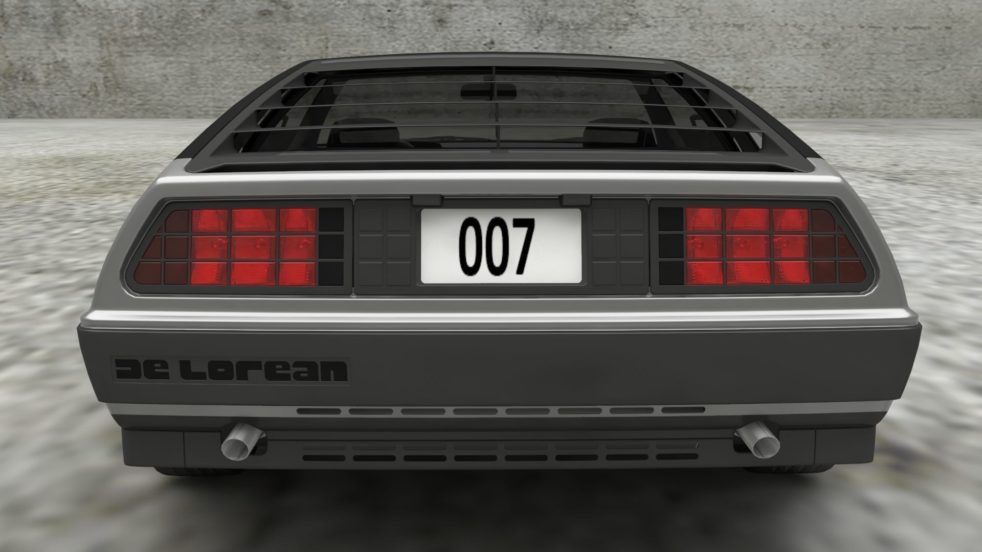 LUXURY CARS Low-poly 3D model_11