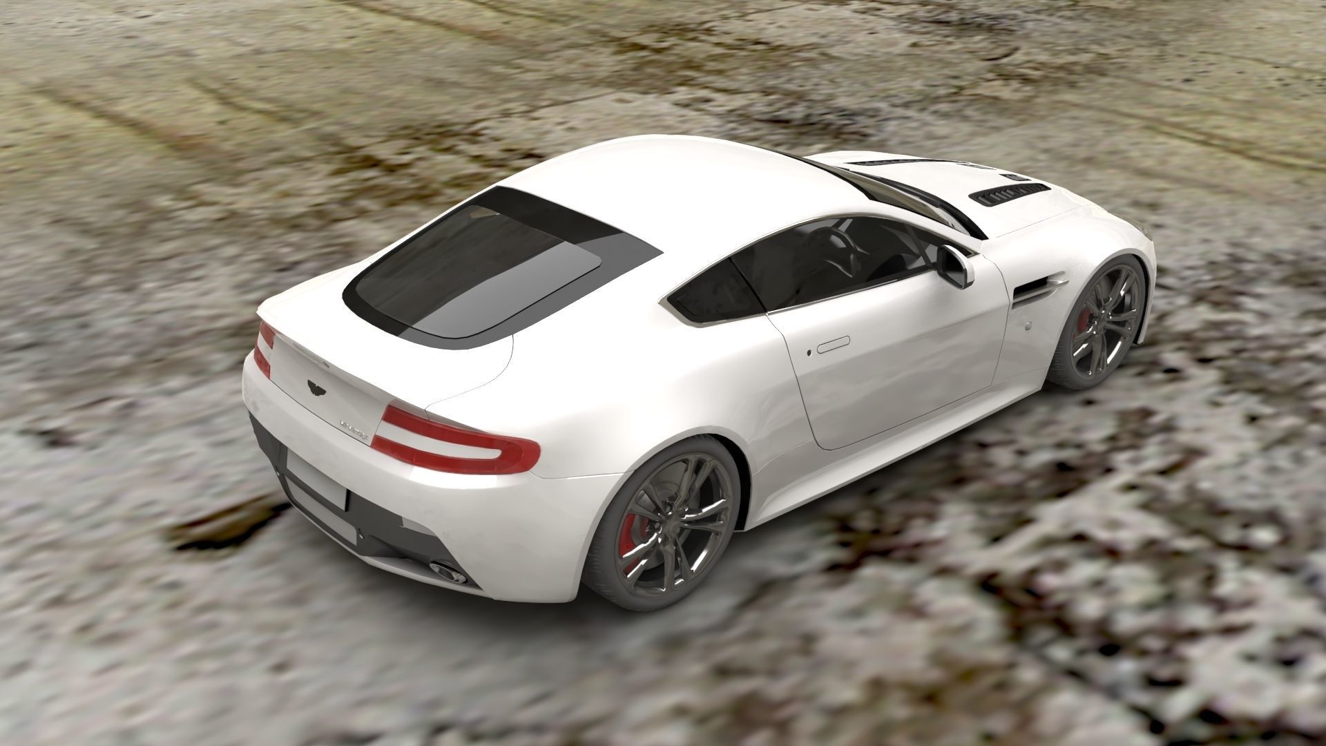 LUXURY CARS Low-poly 3D model_35