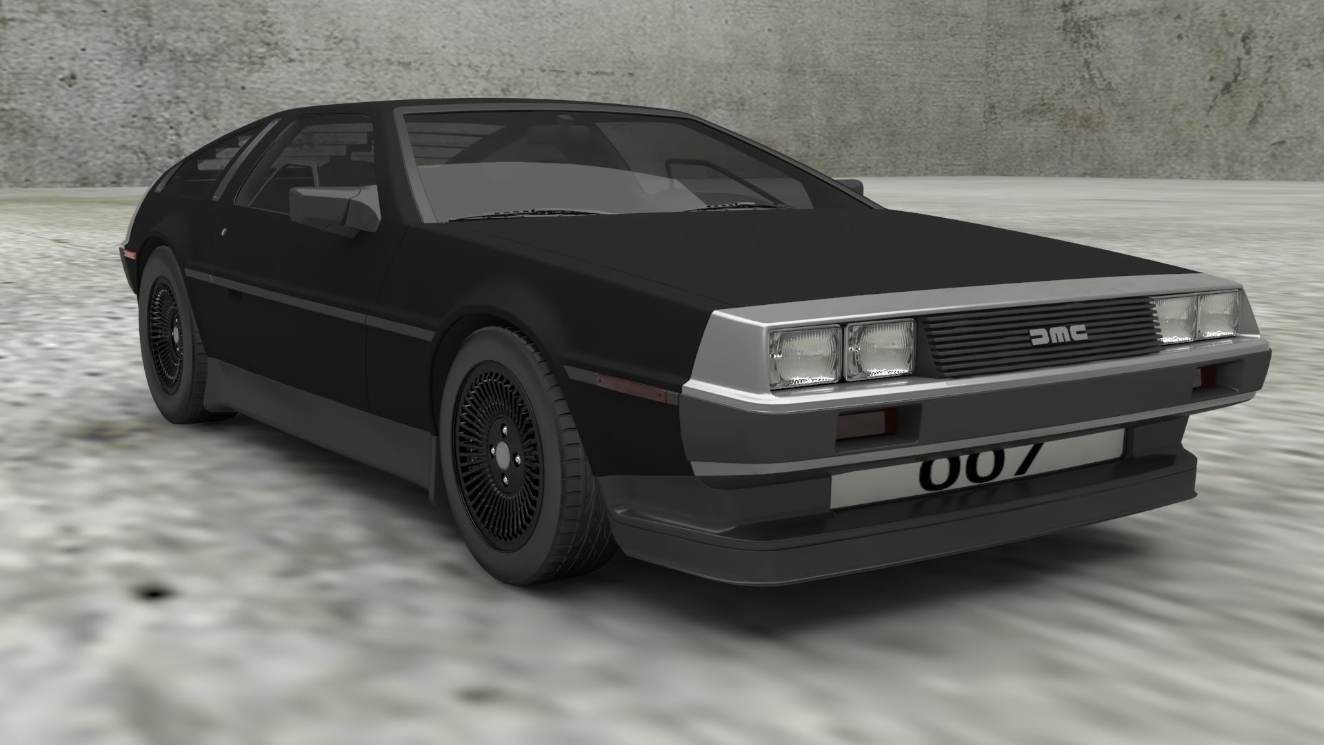 LUXURY CARS Low-poly 3D model_9