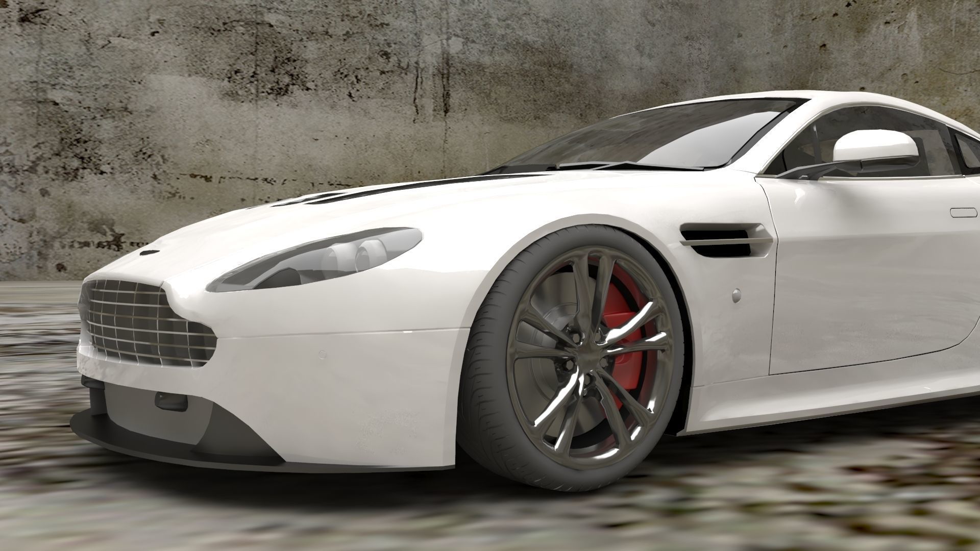 LUXURY CARS Low-poly 3D model_44