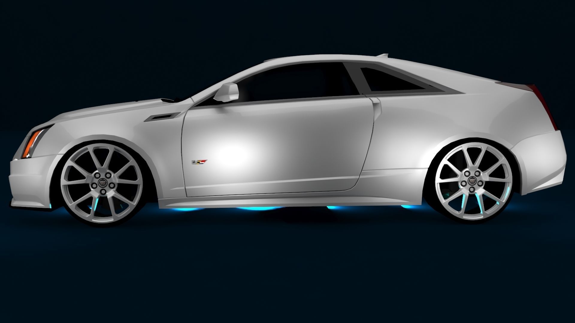 LUXURY CARS Low-poly 3D model_50