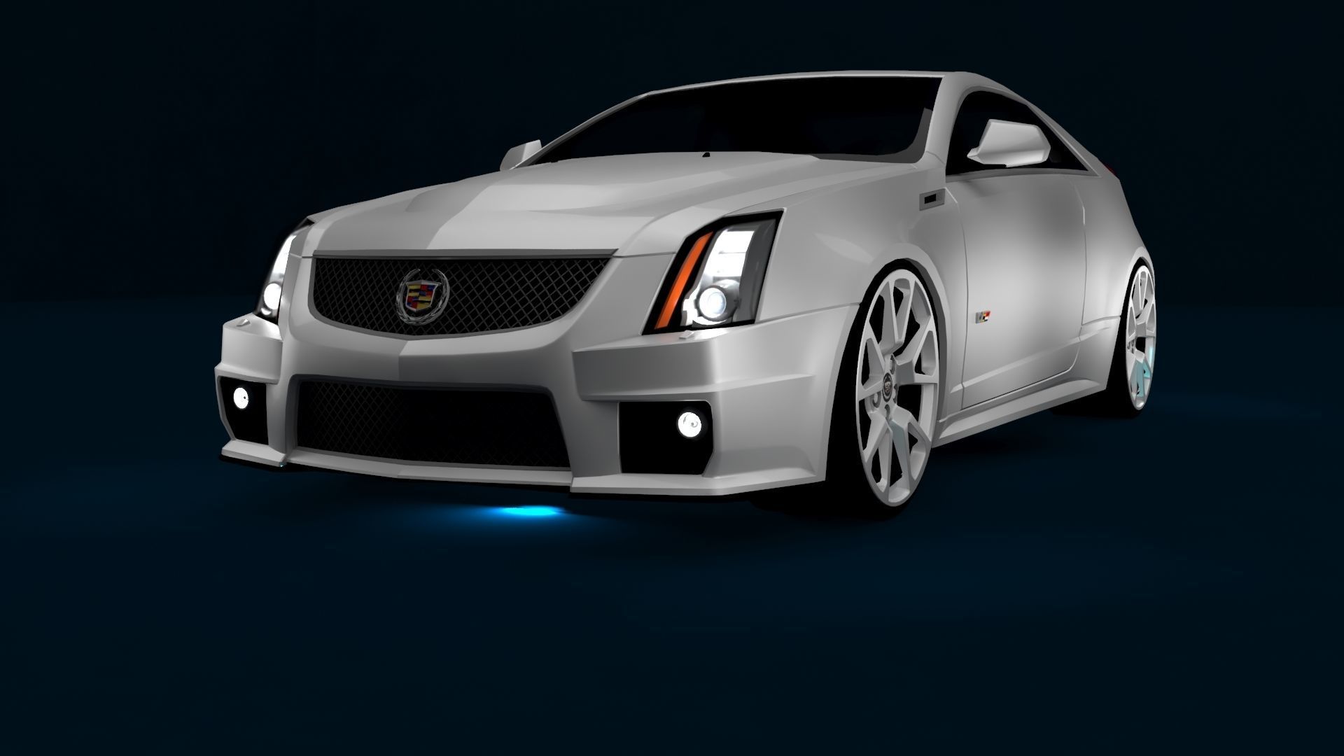 LUXURY CARS Low-poly 3D model_52