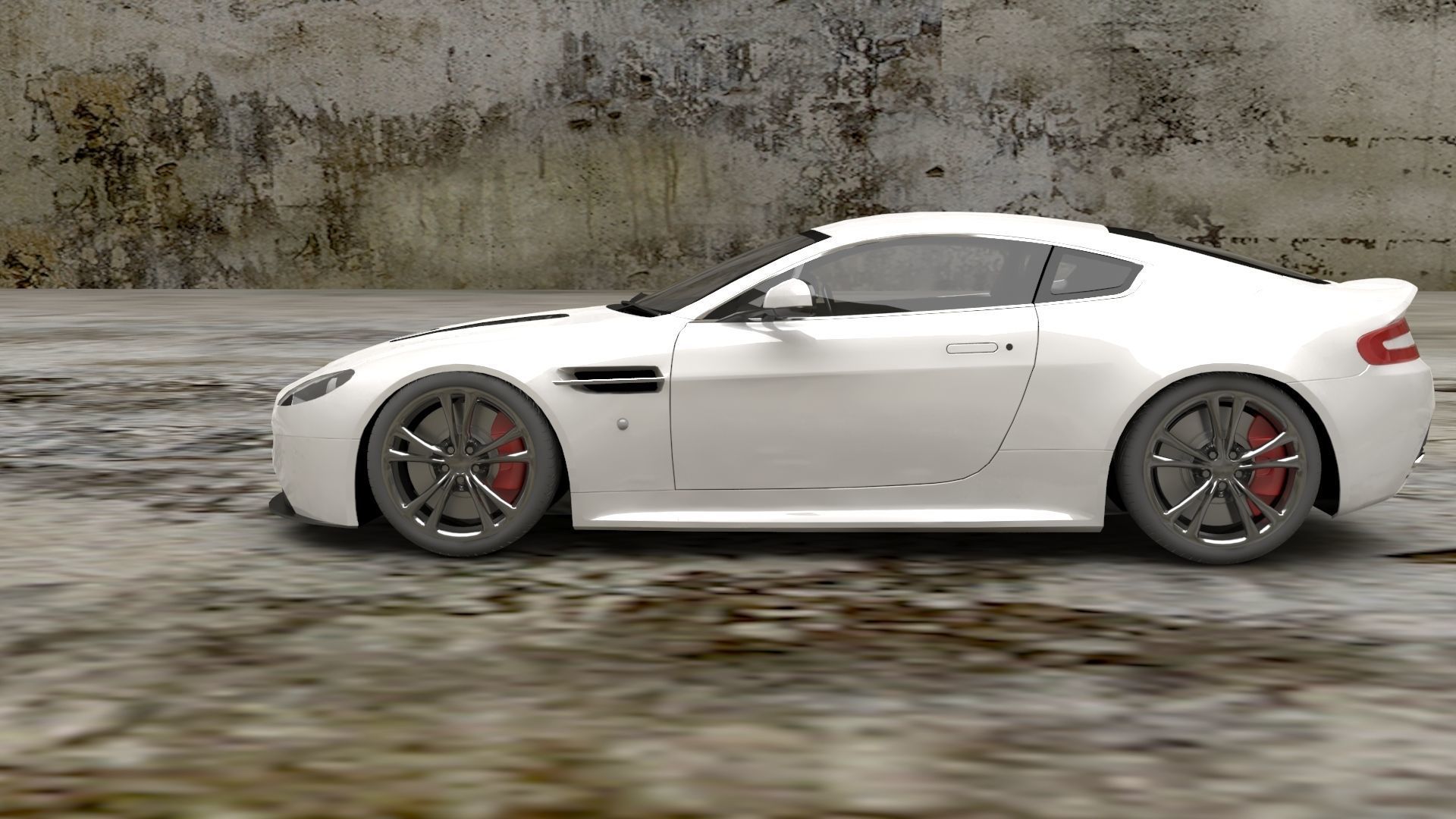 LUXURY CARS Low-poly 3D model_39