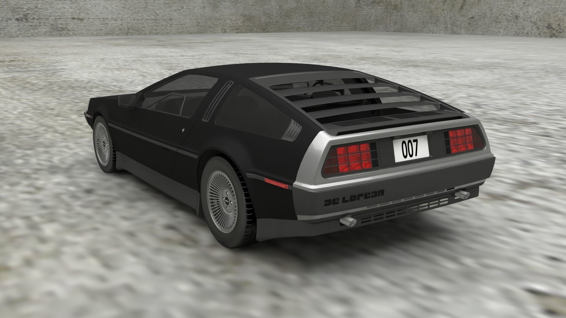 LUXURY CARS Low-poly 3D model_5