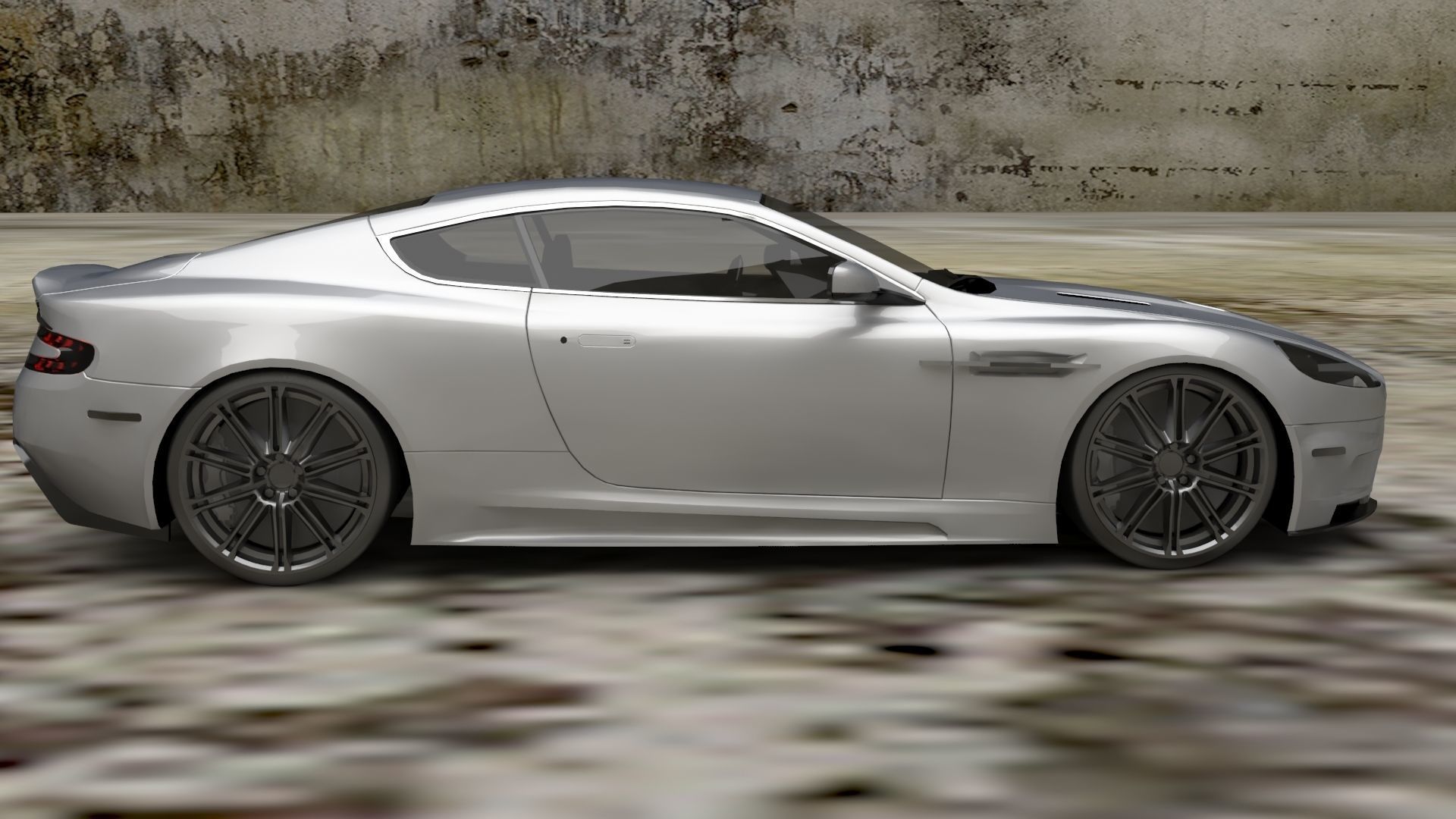 LUXURY CARS Low-poly 3D model_26