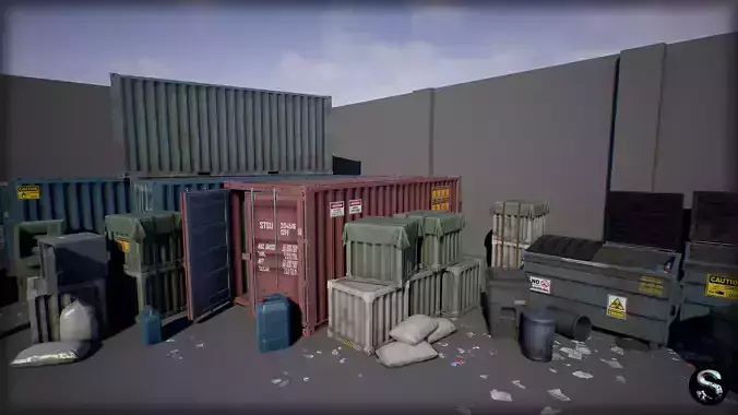 Industry Props Pack 4