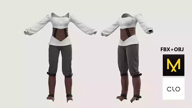 Outfit Marvelous Designer