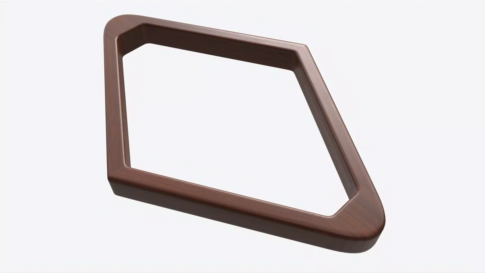 Billiard Pool Wood 8 Ball Rack 3D model_0