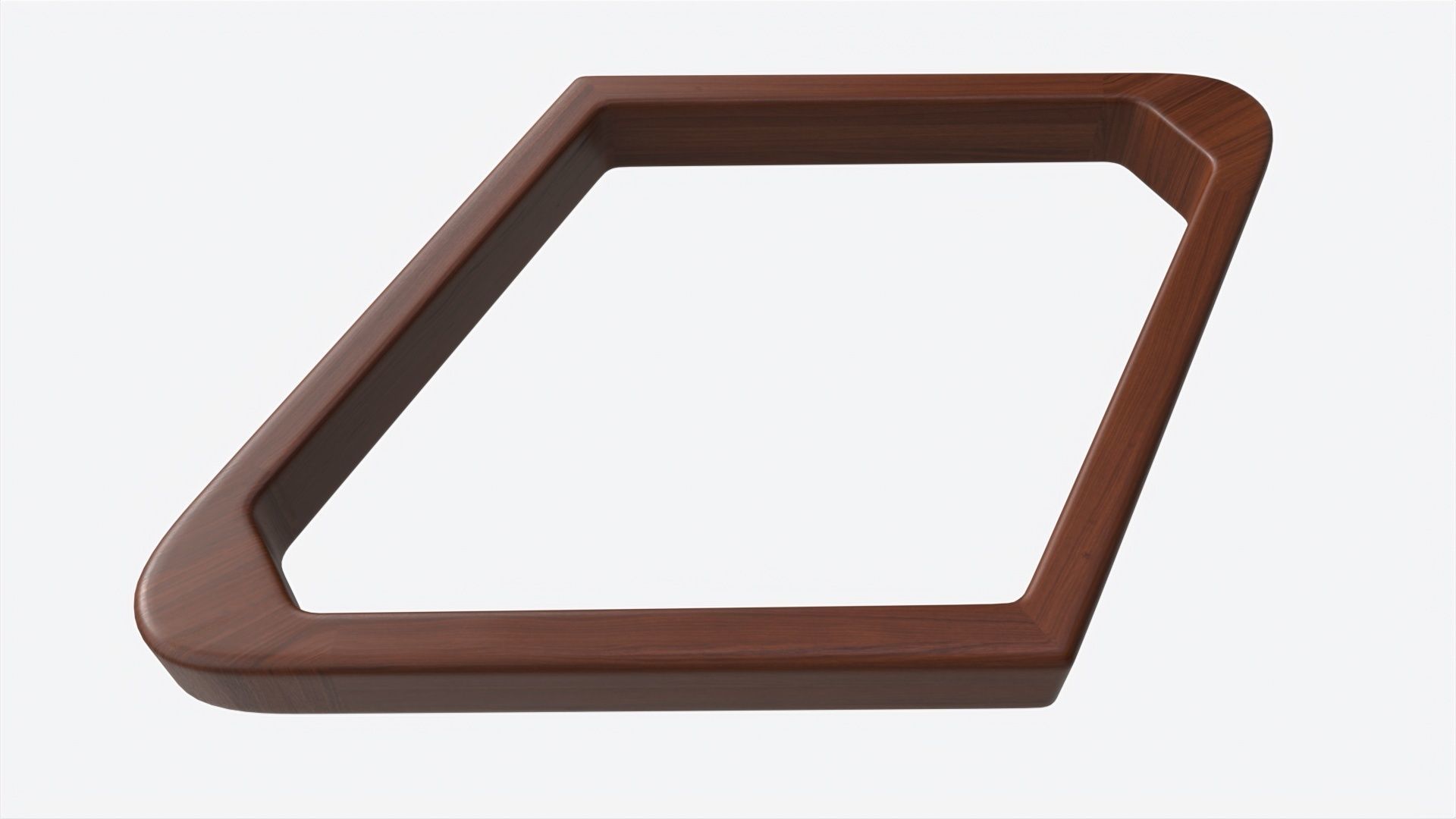 Billiard Pool Wood 8 Ball Rack 3D model_1