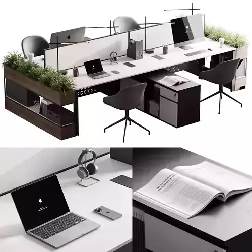 Workplace 14 3D model