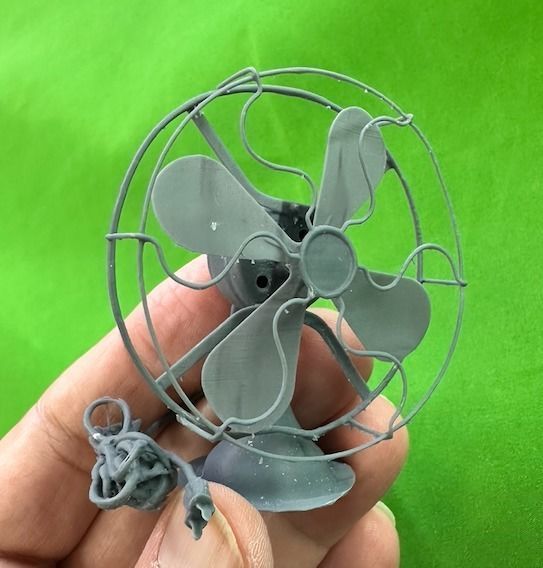 Retro Desk Fan 2 3D print model_5