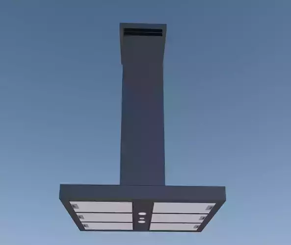 kitchen Hood Chimney 3D Design