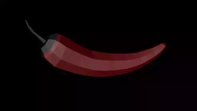 Red Pepper 3D Design