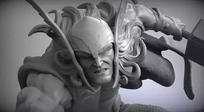 Thor - Marvel FanArt 3D print model