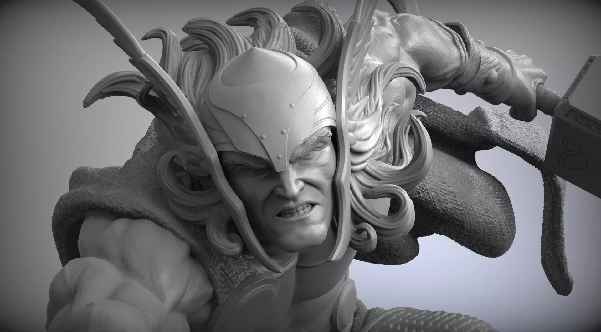 Thor - Marvel FanArt 3D print model_0