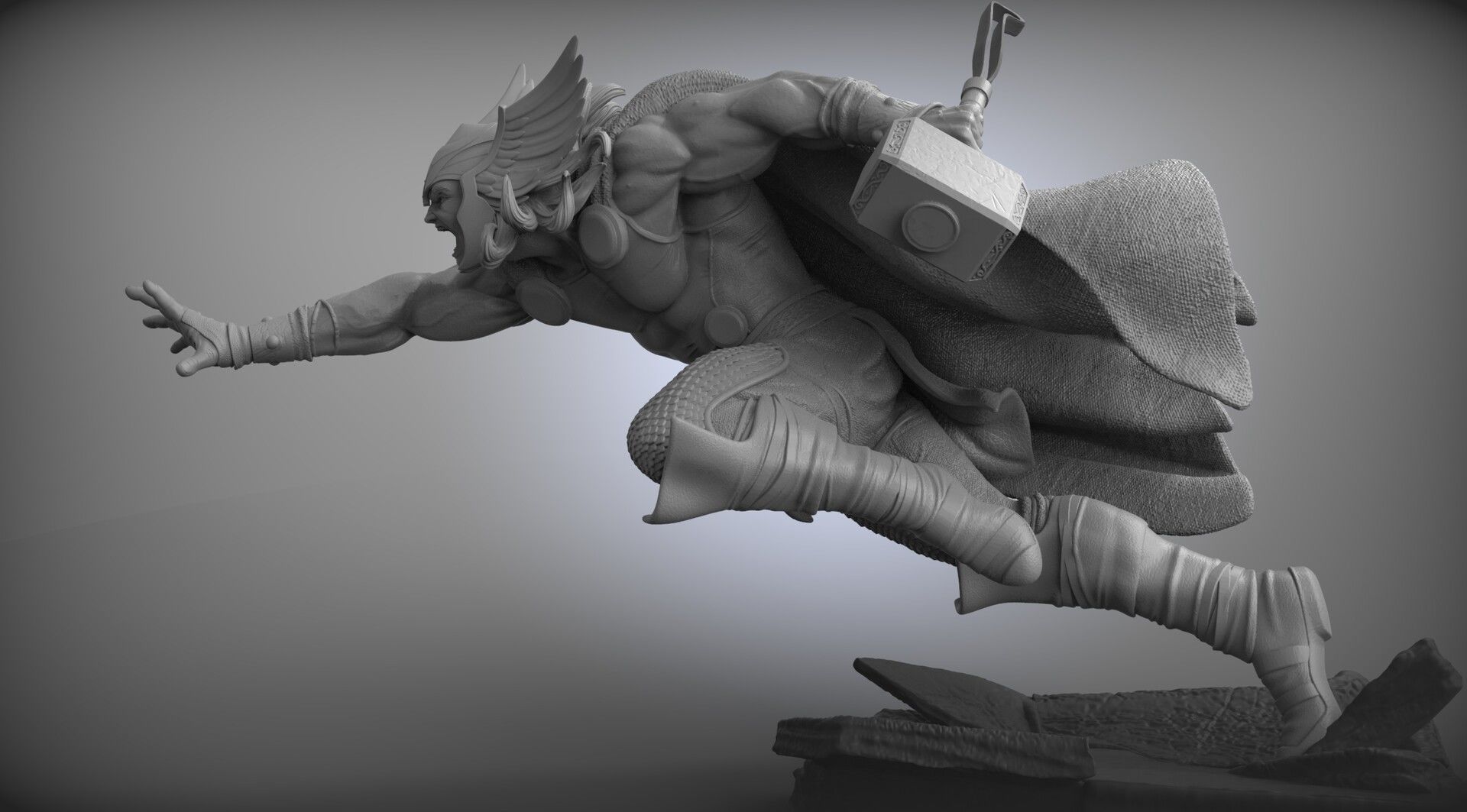 Thor - Marvel FanArt 3D print model_5